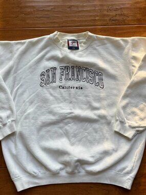 American Vintage Men's White Sweatshirt